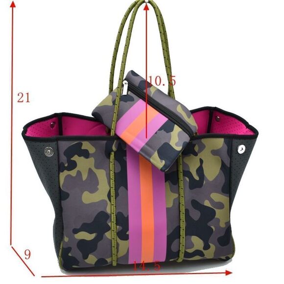 Neoprene Tote Bag   - Picture 3 of 15